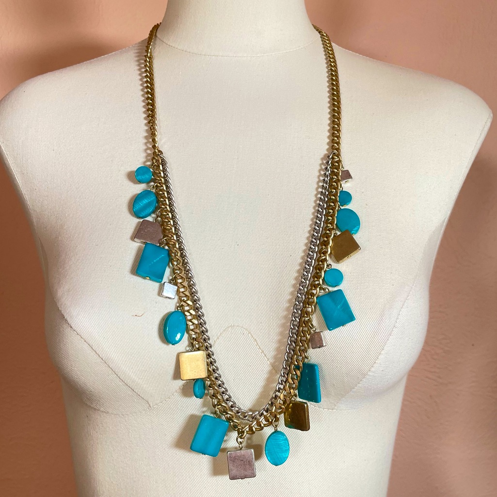 Kenneth Cole New York Southwestern Coastal Cowgirl Festival Oversized Necklace